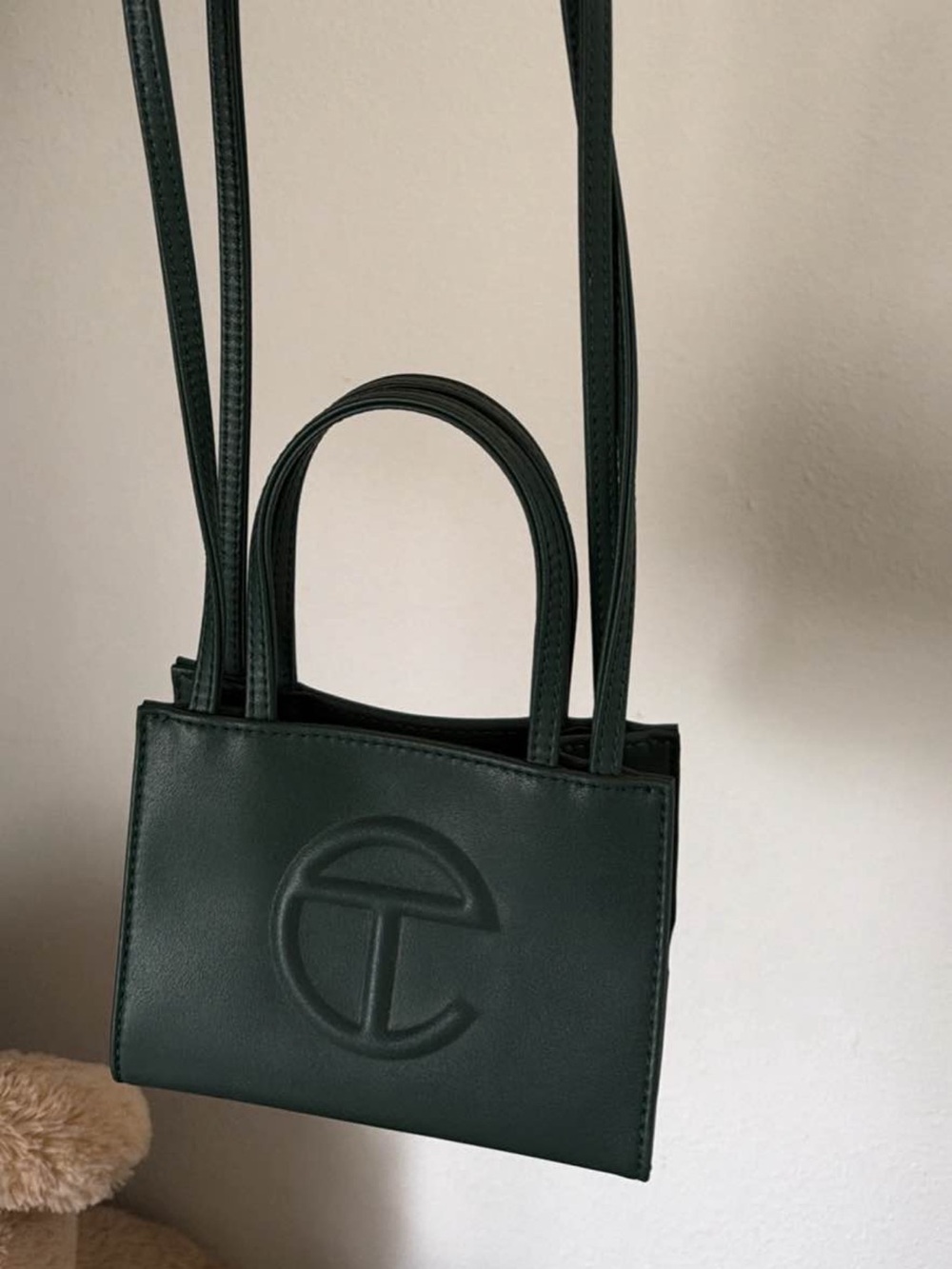 Telfar Dark Green Small Shoulder Tote